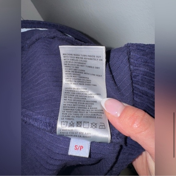 L’agence Kaydence Corduroy Jacket-Stargazer/Size SMALL - Picture 11 of 12